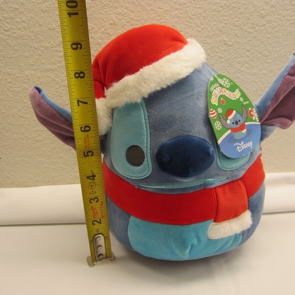 Squishmallows Stitch From Disney Christmas  NWT - Picture 9 of 11